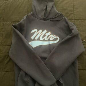 RARE Vintage 90s Y2K MTV Music Television Promo Hoodie Sweatshirt